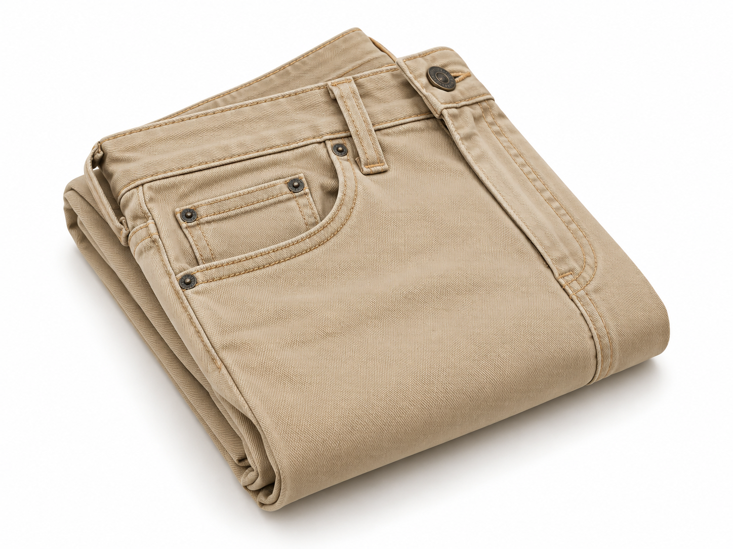 Beige Khaki Jeans